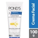 Crema Ponds humectante s con protección solar 30 100gr