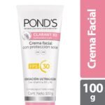 Crema Ponds clarant B3 aclaradora con protección solar 30 100gr