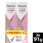 Desodorante Rexona aerosol Mujer clinical expert 2X91GR