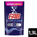 Detergente liquido Fab ultra doypack 1.3L