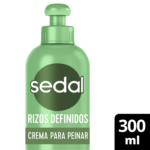 Crema Para Peinar Sedal Rizos Definidos X 300ml