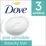 Jabon Dove Barra Piel Sensible x3 90g