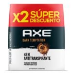 Oferta Desodorante Antranspirante Aerosol Hombre Axe Dark Temptation 2X152Ml