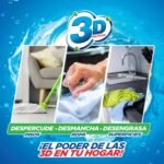 Detergente Liquido 3D Multiusos 2L Botella - Imagen 4