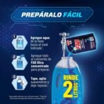 Detergente liquido Fab concentrado 330 ml + botella - Imagen 2
