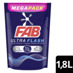 Detergente liquido Fab ultra doypack 1.8L