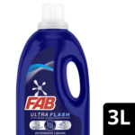 Detergente liquido Fab ultra botella 3L