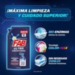 Detergente liquido Fab ultra concentrado 330ML - Imagen 3
