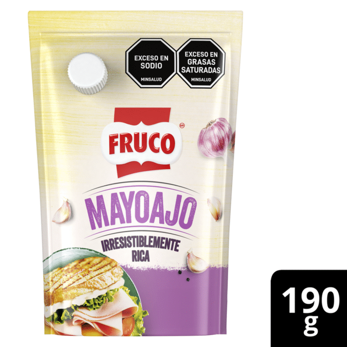 MAYONESA con AJO y CEBOLLA 190G - Imagen 1