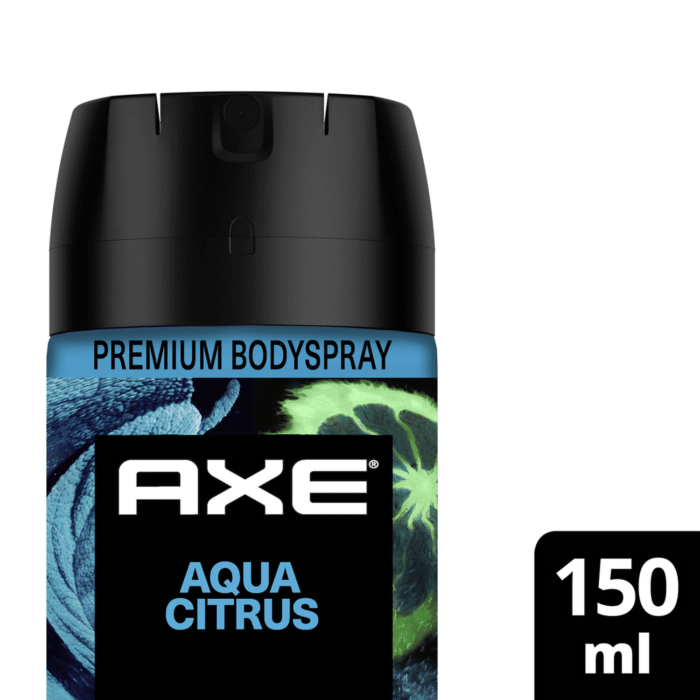 Desodorante AXE Aerosol BodySpray AQUA CITRUS 150ML - Imagen 1