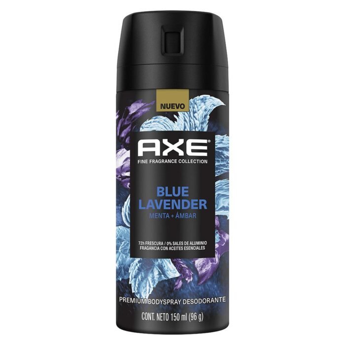 Desodorante AXE Aerosol BodySpray BLUE LAVENDER 150ML - Imagen 2