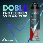 desodorante en aerosol rexona antibacterial men * 150 ml - Imagen 2