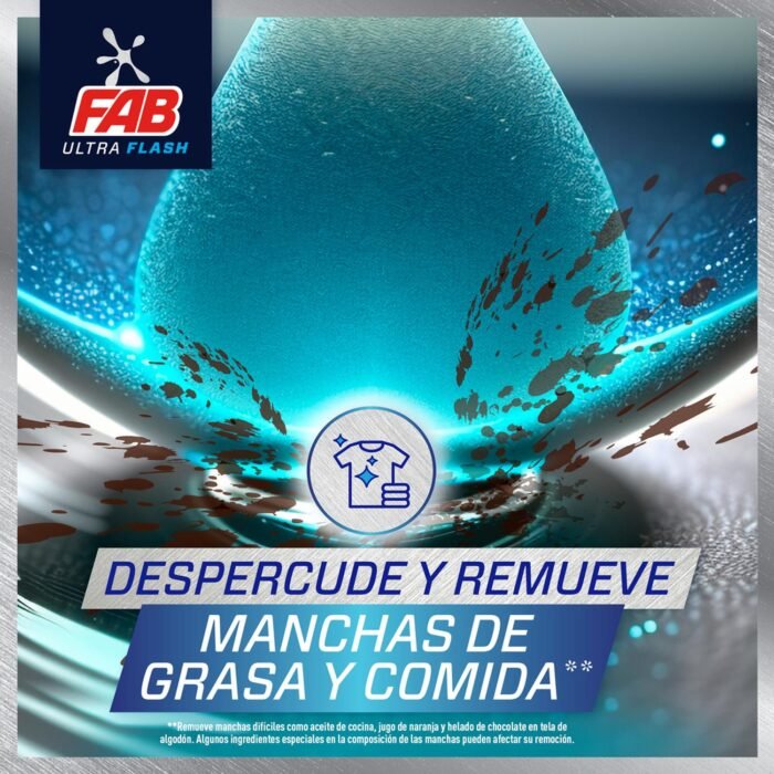 Detergente Polvo FAB ULTRA 3KG - Imagen 3