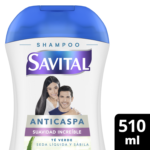 Shampoo Savital caspa te y seda 510ML