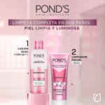 Desmaquillante PONDS BRIGHT MIRACLE Loción Dual X200ML - Imagen 4