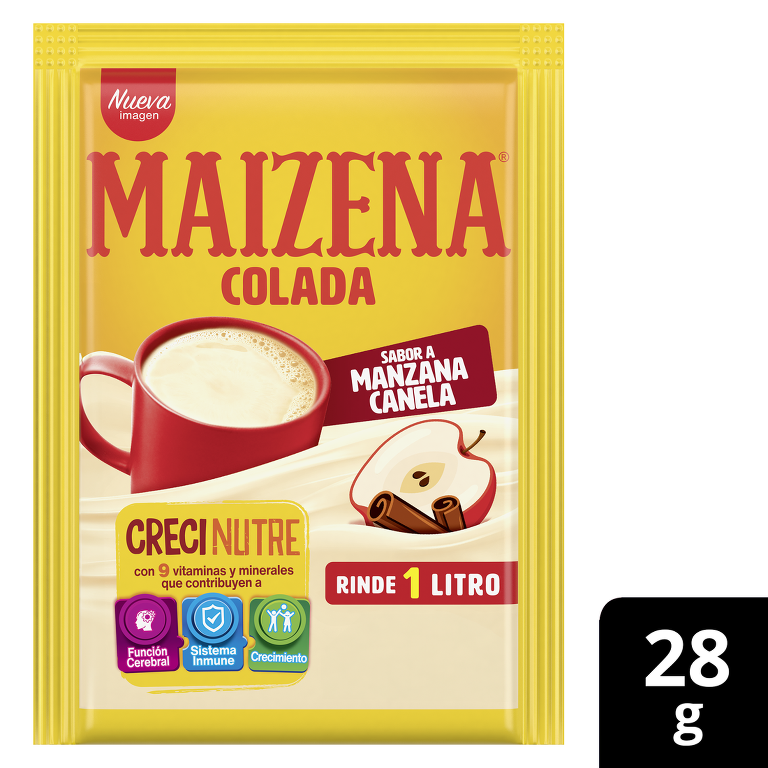 67671457 Colada Maizena Manzana Canela x1 sobre - Imagen 1