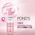Desmaquillante PONDS BRIGHT MIRACLE Loción Dual X200ML - Imagen 5