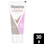 Desodorante Tubo Rexona Clinal Crema Mujer 30g