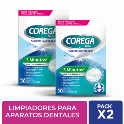 Duopack Corega Tabs Caja x30