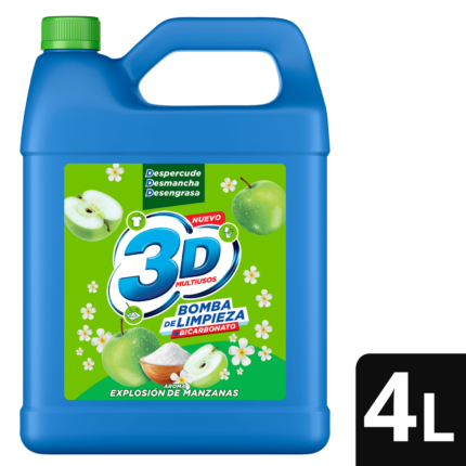 Detergente Liquido 3D MANZADA X4L